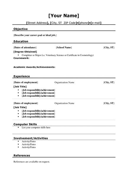 Teenage resume with no experience april onthemarch co templates. work experience resume examples for high school students good student with | High school resume ...