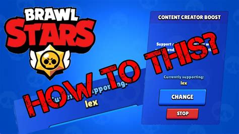 You can enter our site whenever you want to be able to use the generator. How to make Support a Creator code on Brawl Stars/Как да ...