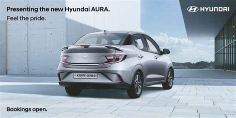 2023 Hyundai Aura Facelift Bookings Open In India Shifting Gears