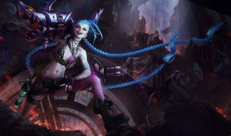 League Of Legends Jinx Wallpaper Widescreen ~ Sdeerwallpaper | Filmes