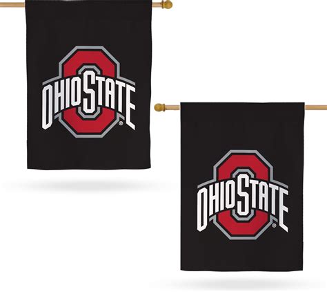 Ohio State University Flag Double Sided 3 Ply Osu Buckeyes