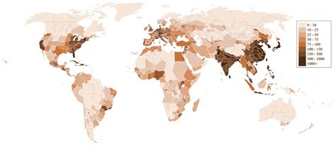 Global Population Density