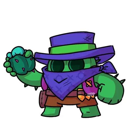 Spike From Brawl Stars How To Knock Out Draw Skins And How To Play
