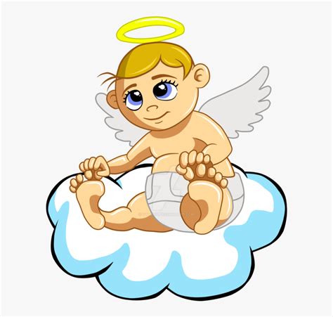 Transparent Clipart Angels In Heaven Cartoon Hd Png Download Kindpng