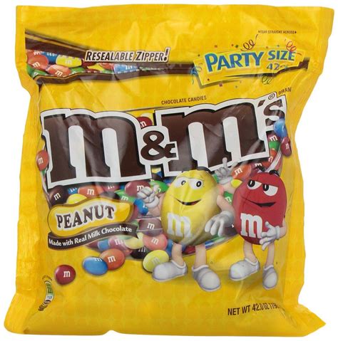 Mandms Peanut Candy 42 Ounce Packages Pack Of 2 Additional