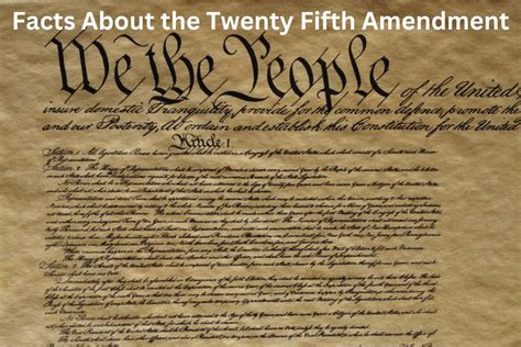 10 Facts About The Twenty Fifth Amendment Have Fun With History