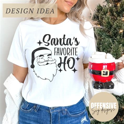 Santas Favorite Ho Svg Etsy