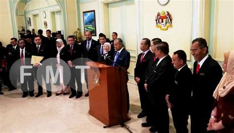 Here is the full list of new cabinet ministers and their respective portfolios: Ministers to take 10% pay cut, SPAD, Jasa dissolved | Free ...