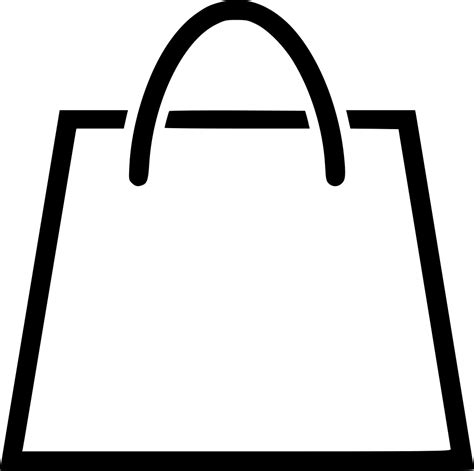 Shopping Bag Svg Png Icon Free Download 573020 Onlinewebfontscom
