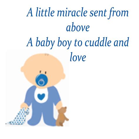 Check out this baby congrats article for even more message ideas. Baby boy poems for baby shower