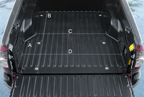 2013 Toyota Tacoma Bed Width