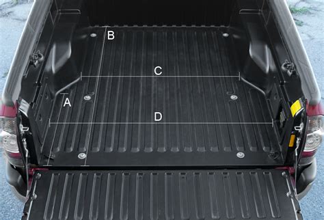 Toyota Tacoma Bed Size Dimensions 2018