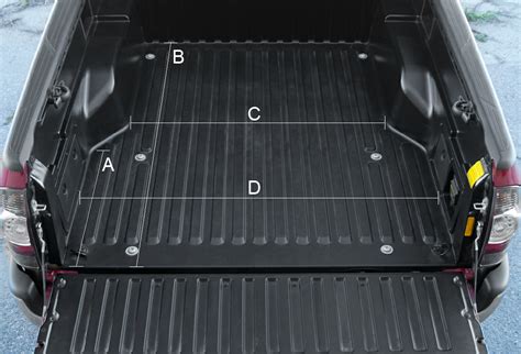 2019 Toyota Tacoma Truck Bed Size