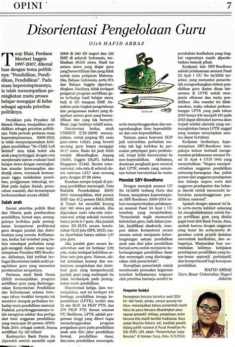 Contoh Kliping Berita - Dunia Sosial