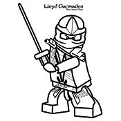 Kleurplaat Lego Ninjago Masters of Spinjitzu 4106