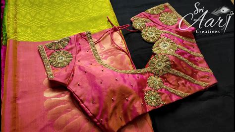 Bridal Designer Blouses Aari Work Blouses By Sri Aari Creatives 57