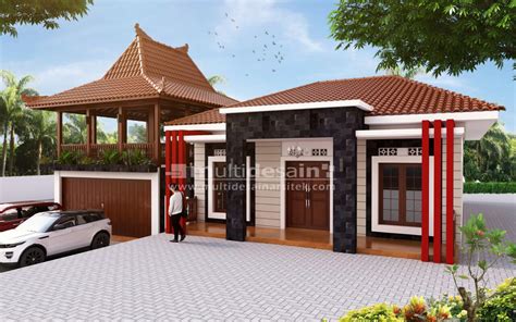 Rama jaya jual rumah kayu joglo panggung minimalis. arsitek madiun | MultiDesain Arsitek
