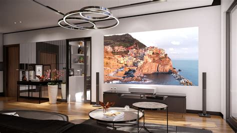 lg cinebeam ai thinq 4k laser projector fits into the future of home entertainment