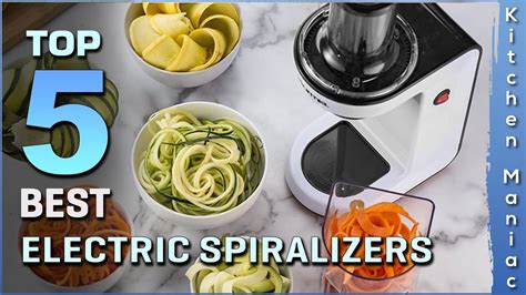 Top 5 Best Electric Spiralizers Review In 2023 Youtube