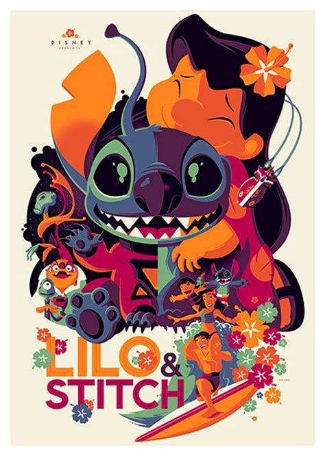 Lilo And Stitch Movie Poster Available At 45x32cm This Poster Is
