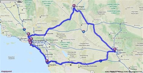 Driving Directions From Las Vegas Nevada To Las Vegas Nevada