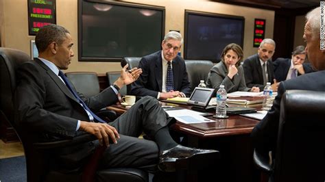 Photo Obama Briefed In The Situation Room Cnn Political Ticker Cnn