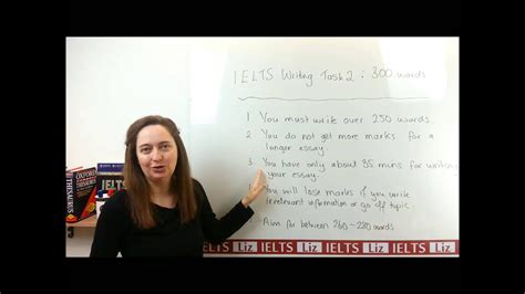 Ielts Writing How Many Words For Your Essay Youtube