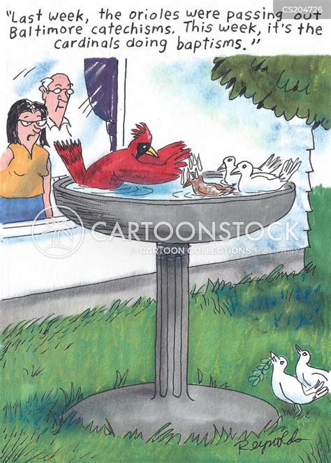 Vector seamless easter pattern with birds, hearts and feathers. Bird-bath Cartoons and Comics - funny pictures from ...