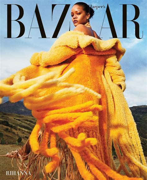 Rihanna Harpers Bazaar Photoshoot Entertainment News Gaga Daily