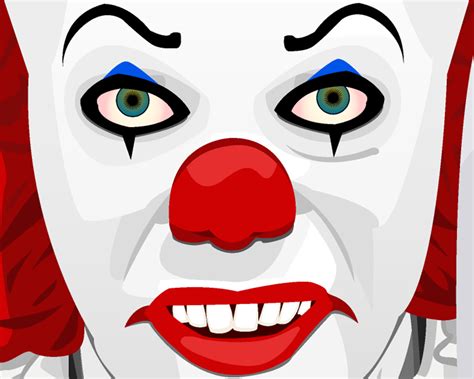 Pennywise Vector It Movie On Behance