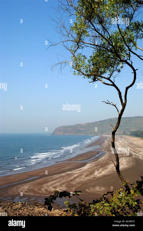Harihareshwar Beach Konkan Coast Maharashtra West India Stock Photo Alamy