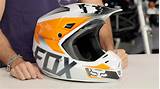 Fox V2 Race Helmet Pictures
