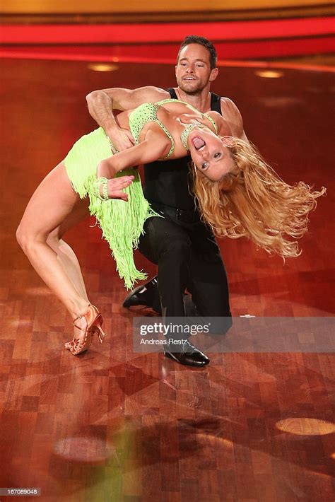 sarah latton and balian buschbaum perform during the 3rd show of news photo getty images