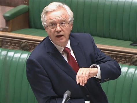Brexit Secretary David Davis Urges Mps To Stage Their Own Vote On