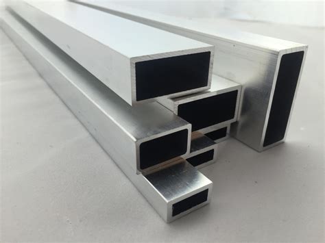 Aluminium Rectangular Square Tubebox Section Size 60x20 200x100mm Many