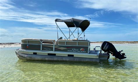New 18 Sun Tracker Party Barge Dlx Pontoon For Rent In Clearwater