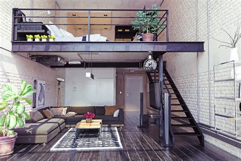 Un loft pequeño de estilo industrial es ideal para estudiantes, solteros y jóvenes en general. Qual é a diferença entre kitnet, studio, flat e loft ...