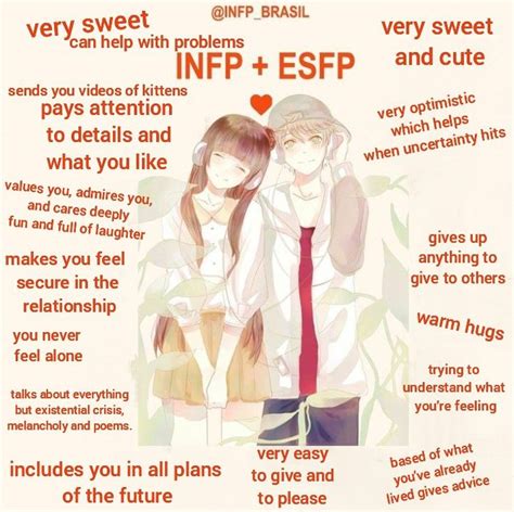 Infp X Esfp In 2023 Infp Relationships Mbti Relationships Infp T