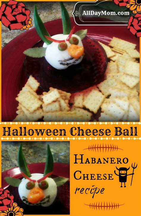 Halloween Cheese Ball Devil And Habanero Cheese Recipe