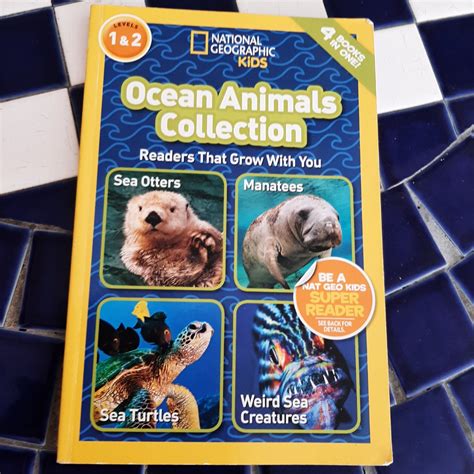 National Geographic Ocean Animals Collection Hobbies And Toys Books