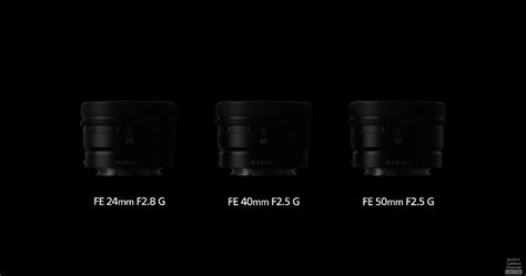 Sony Unveils Latest G Lenses Addition To E Mount Lineup Pokdenet