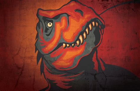 Dinosaur Illustration Dinosaurs Animals Digital Art Hd Wallpaper