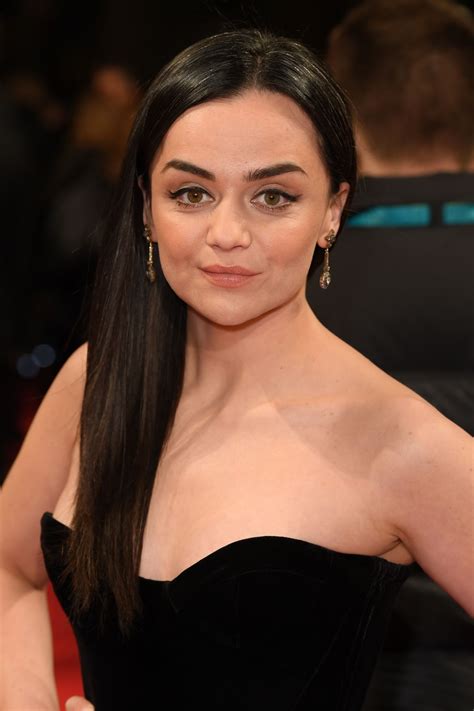 18% grey movie / 18% сиво филм. HAYLEY SQUIRES at BAFTA Film Awards 2018 in London 02/18 ...