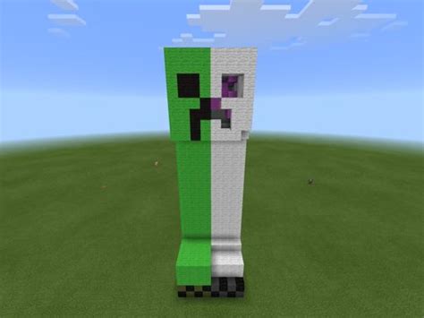 Half Creeper Half Skeleton Re Build Minecraft Amino