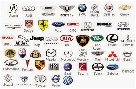 Printable Car Logos Printable Word Searches