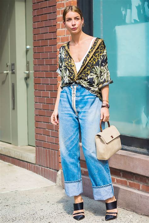 21 Ways To Wear Wide Leg Jeans To Work Summer Outfits Casual Simple Boho Summer Outfits Simple