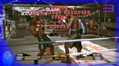Rpcs3 Ps3 Emulator Fight Night Champion Tyson V Wilder Youtube