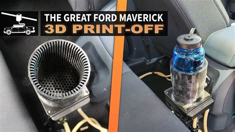 Ford Maverick Gains A Heated And Cooled Cupholder Thanks To 3d Printing