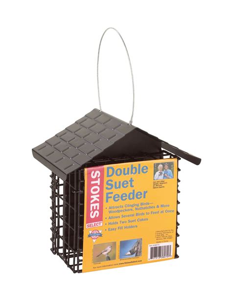 Buy Stokes Select Large Hopper Bird Feeder With Two Suet Cake Holders