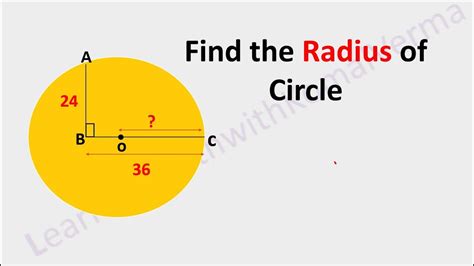 Problem Geometry Circle Olympiad Math Problem Geometry Olympiad Diameter Circle Radius
